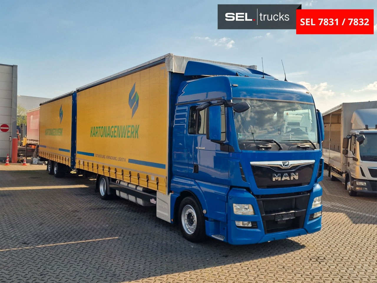 MAN TGX 18.440 4X2 LL-U / Intarder /Jumbo /Durchlade - Camion centinato: foto 3 MAN TGX 18.440 4X2 LL-U / Intarder /Jumbo /Durchlade - Camion centinato: foto 3