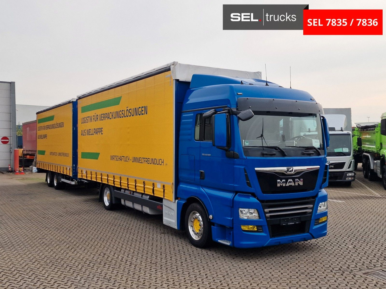 MAN TGX 18.500 4x2 LL-U/ Intarder/Durchlade/Hubdach - Camion centinato: foto 3 MAN TGX 18.500 4x2 LL-U/ Intarder/Durchlade/Hubdach - Camion centinato: foto 3