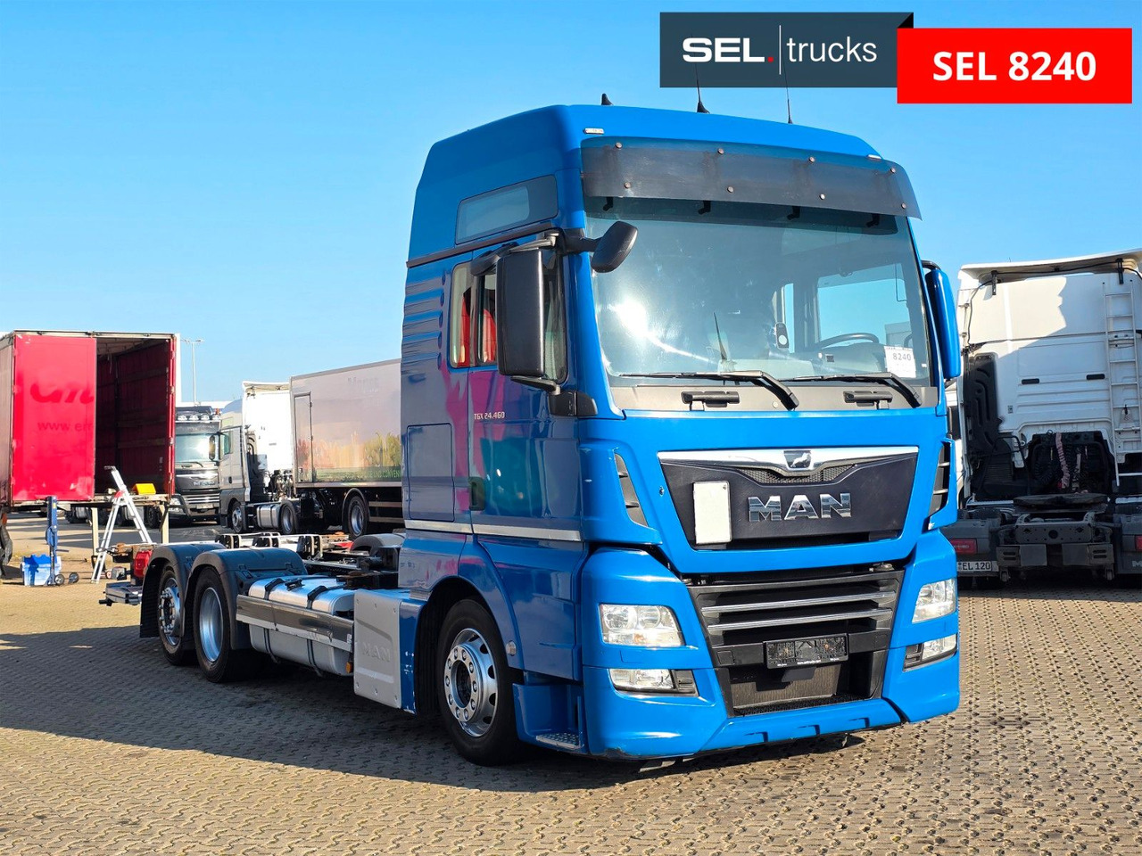 MAN TGX 24.460 6x2-2 LL-U / Ldbw / Standklima - Autocarro portacontainer/ Caisse interchangeable: foto 3 MAN TGX 24.460 6x2-2 LL-U / Ldbw / Standklima - Autocarro portacontainer/ Caisse interchangeable: foto 3