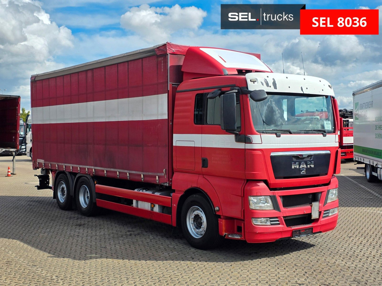 MAN TGX 26.360 6X2-2 LL / Intarder / Ldbw /Lenkachse - Camion centinato: foto 3 MAN TGX 26.360 6X2-2 LL / Intarder / Ldbw /Lenkachse - Camion centinato: foto 3