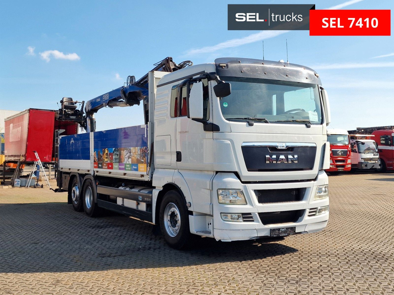 MAN TGX 26.440 6X2-2 LL /Intarder /Fassi /Lenkachse - Camion con gru: foto 3 MAN TGX 26.440 6X2-2 LL /Intarder /Fassi /Lenkachse - Camion con gru: foto 3