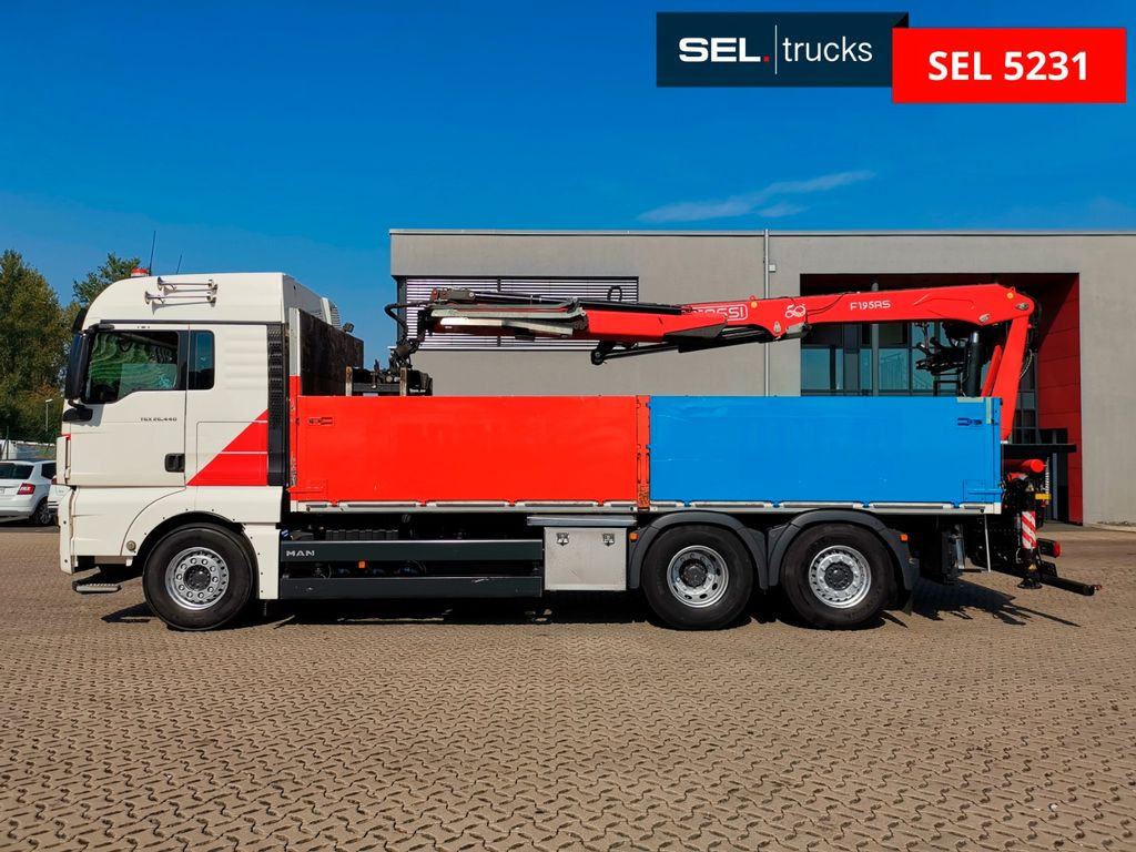Camion con gru MAN TGX 26.440 6X2-4 BL /Fassi /Lenkachse /Intarder: foto 8