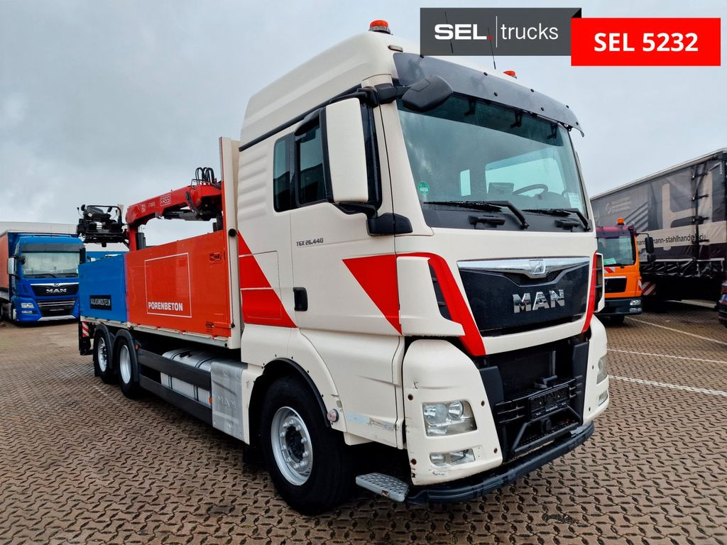 MAN TGX 26.440 / Intarder / Fassi / Lenkachse MAN TGX 26.440 / Intarder / Fassi / Lenkachse - Camion con gru: foto 3 MAN TGX 26.440 / Intarder / Fassi / Lenkachse MAN TGX 26.440 / Intarder / Fassi / Lenkachse - Camion con gru: foto 3