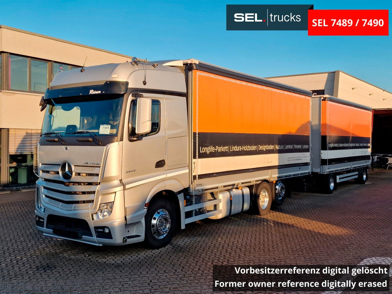Mercedes-Benz Actros 2545 / Retarder / Alukappen / Standklima - Camion centinato: foto 1 Mercedes-Benz Actros 2545 / Retarder / Alukappen / Standklima - Camion centinato: foto 1