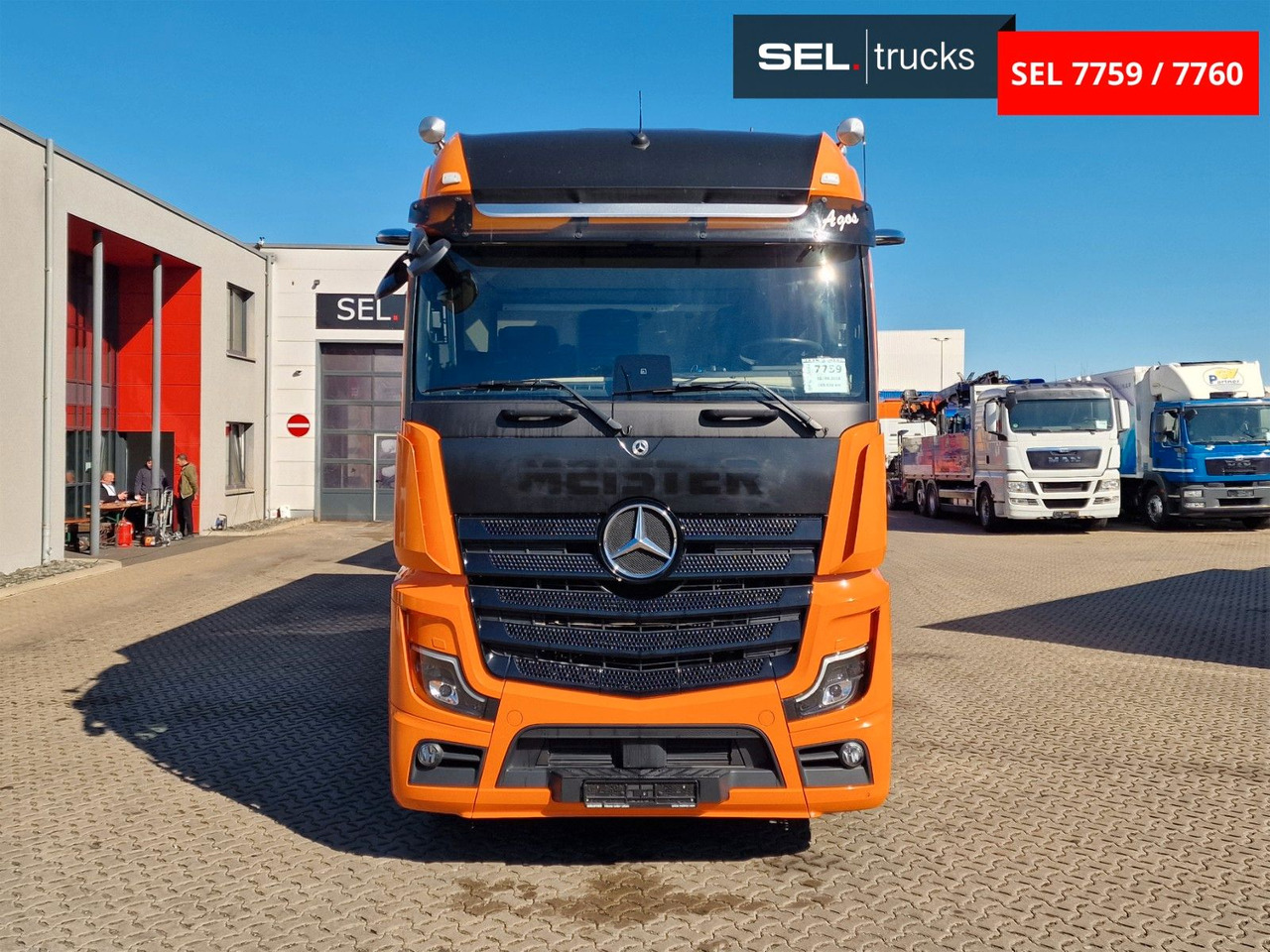 Mercedes-Benz Actros 2548 / Retarder / Euro 6E / Aluklappen - Camion centinato: foto 2 Mercedes-Benz Actros 2548 / Retarder / Euro 6E / Aluklappen - Camion centinato: foto 2