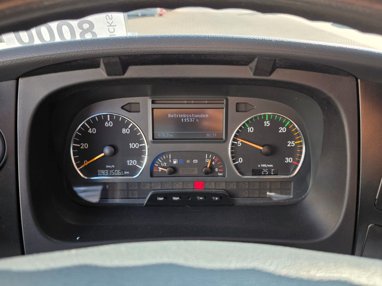 Autocarro furgonato Mercedes-Benz Atego 1218 / Ladebordwand: foto 39 Autocarro furgonato Mercedes-Benz Atego 1218 / Ladebordwand: foto 39