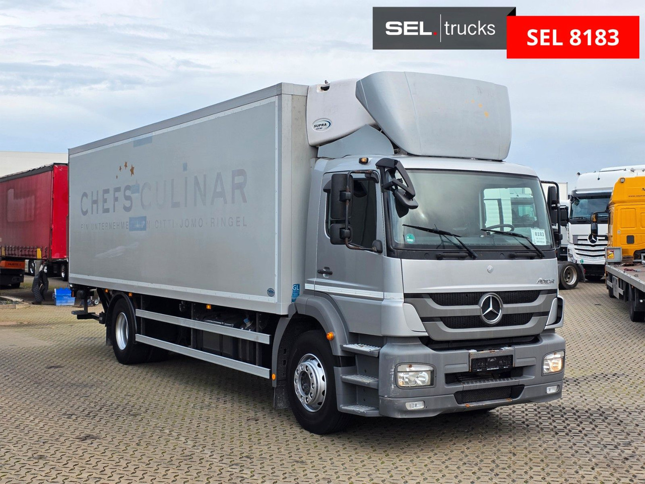 Mercedes-Benz Axor 1826 / Ladebordwand / Carrier Supra 1250 Mt - Autocarro frigorifero: foto 3 Mercedes-Benz Axor 1826 / Ladebordwand / Carrier Supra 1250 Mt - Autocarro frigorifero: foto 3