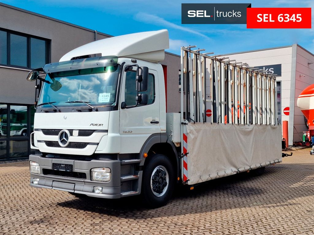 Mercedes-Benz Axor 1833L / Palfinger PK 12002-EH - Camion con gru: foto 1 Mercedes-Benz Axor 1833L / Palfinger PK 12002-EH - Camion con gru: foto 1