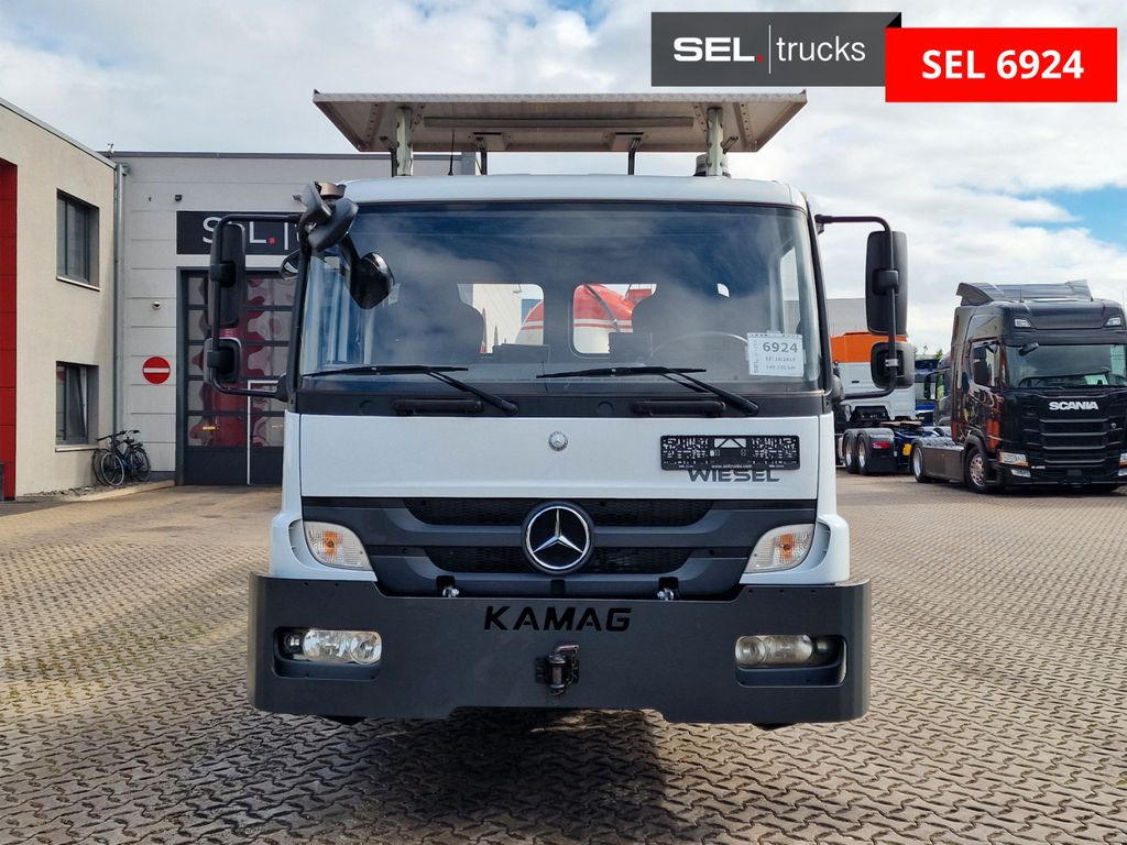Mercedes-Benz KAMAG WBH 25 / Wiesel Umsetzer Sattelplatte - Autocarro portacontainer/ Caisse interchangeable: foto 2 Mercedes-Benz KAMAG WBH 25 / Wiesel Umsetzer Sattelplatte - Autocarro portacontainer/ Caisse interchangeable: foto 2