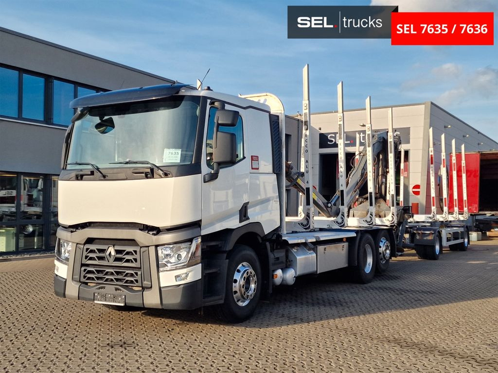 Renault T 520 / Alu-Felgen / Euro 6D / Liftachse Renault T 520 / Alu-Felgen / Euro 6D / Liftachse - Camion trasporto legname, Camion con gru: foto 1 Renault T 520 / Alu-Felgen / Euro 6D / Liftachse Renault T 520 / Alu-Felgen / Euro 6D / Liftachse - Camion trasporto legname, Camion con gru: foto 1
