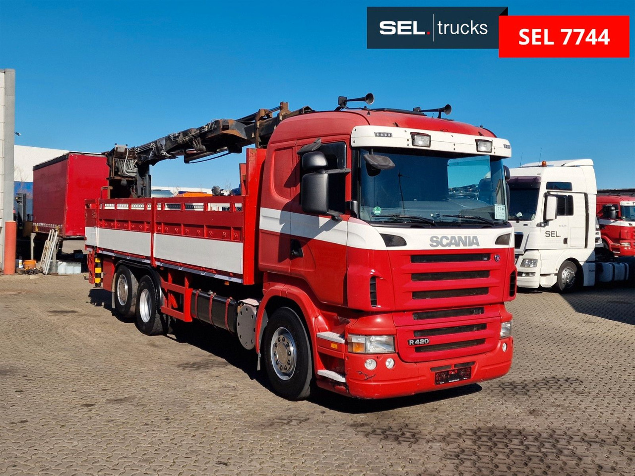 Scania R 340 LB6X2*4MNA /Retarder /HIAB 166K /Lenkachse - Camion con gru: foto 3 Scania R 340 LB6X2*4MNA /Retarder /HIAB 166K /Lenkachse - Camion con gru: foto 3