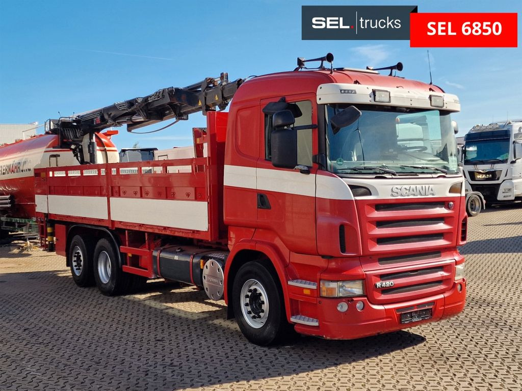 Scania R 380 LB6X2*4MNA / Retarder / HIAB 166K Scania R 380 LB6X2*4MNA / Retarder / HIAB 166K - Camion con gru, Autocarro con pianale/ Cassone fisso: foto 3 Scania R 380 LB6X2*4MNA / Retarder / HIAB 166K Scania R 380 LB6X2*4MNA / Retarder / HIAB 166K - Camion con gru, Autocarro con pianale/ Cassone fisso: foto 3