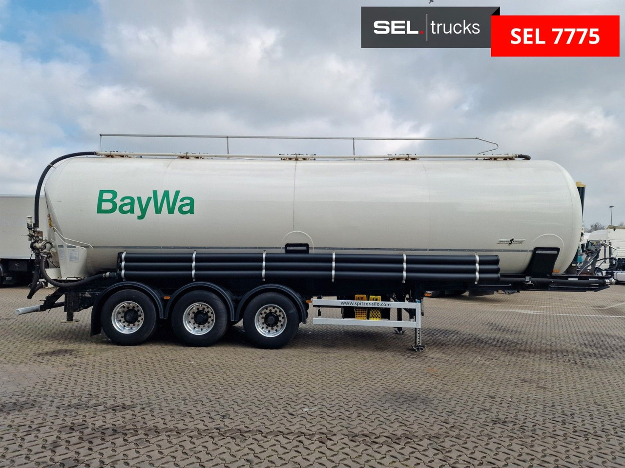 Spitzer SKS 27 / Kippsilo / 53.000 l / Liftachse - Semirimorchio silos: foto 4 Spitzer SKS 27 / Kippsilo / 53.000 l / Liftachse - Semirimorchio silos: foto 4