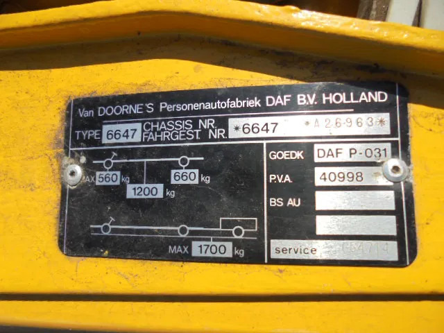 Autovettura DAF 66 1300 Marathon: foto 14