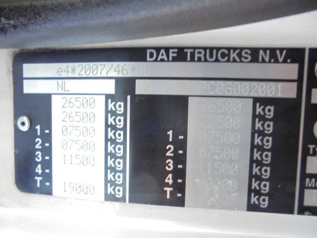Camion immondizia DAF CF 250: foto 16