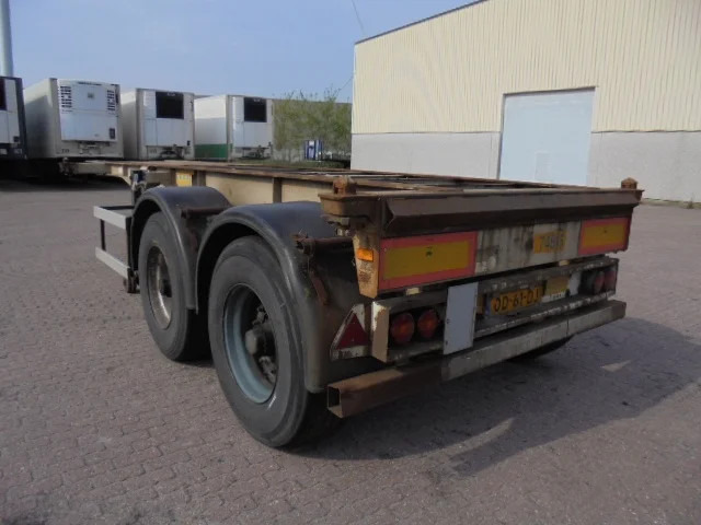 Semirimorchio portacontainer/ Caisse interchangeable Groenewegen 20CC-15-18 STEEL SPRINGS: foto 6