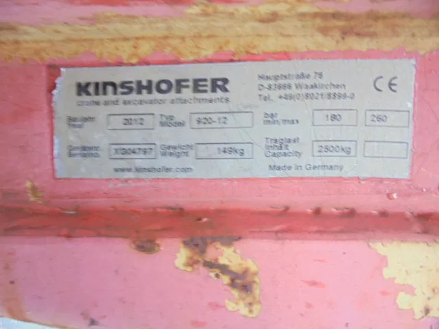 Gru per autocarro Kinshofer KM 920-12: foto 7
