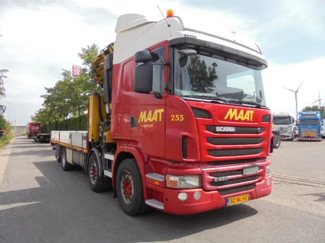 Scania G480 8X2 RETARDER NL TRUCK - Camion con gru: foto 3 Scania G480 8X2 RETARDER NL TRUCK - Camion con gru: foto 3