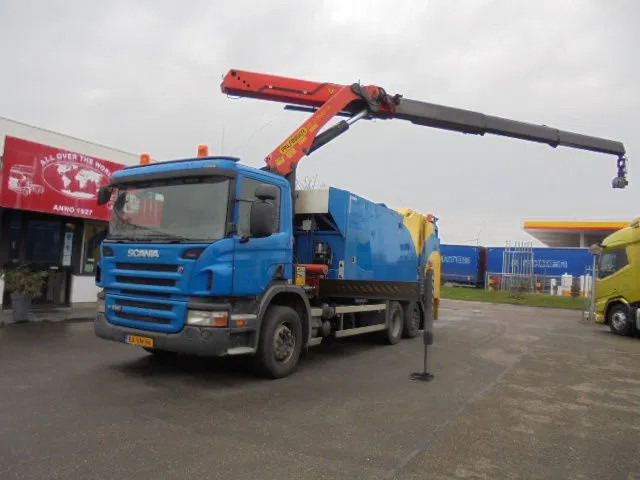 Scania P280 B 6X2 - Camion immondizia: foto 1 Scania P280 B 6X2 - Camion immondizia: foto 1