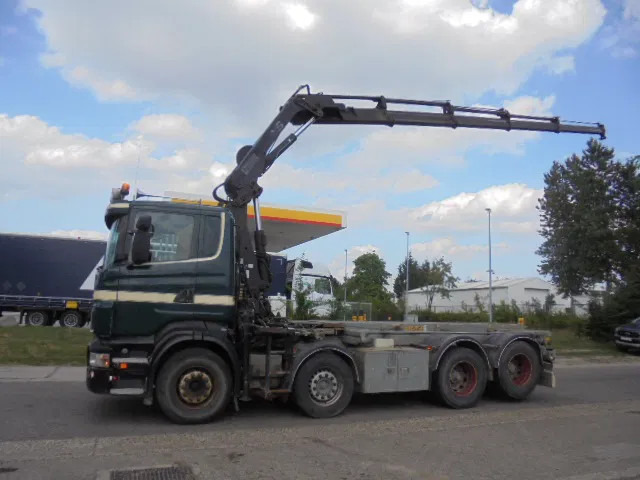 Scania R420 LB 8X2 LIFTAS - Camion con sistema di cavi, Camion con gru: foto 1 Scania R420 LB 8X2 LIFTAS - Camion con sistema di cavi, Camion con gru: foto 1
