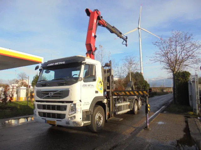 Volvo FM 370 EEV - Camion con sistema di cavi, Camion con gru: foto 1 Volvo FM 370 EEV - Camion con sistema di cavi, Camion con gru: foto 1