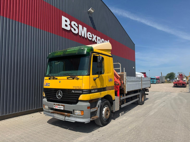 Mercedes-Benz Actros 1831, no crane - Autocarro con pianale/ Cassone fisso: foto 1 Mercedes-Benz Actros 1831, no crane - Autocarro con pianale/ Cassone fisso: foto 1