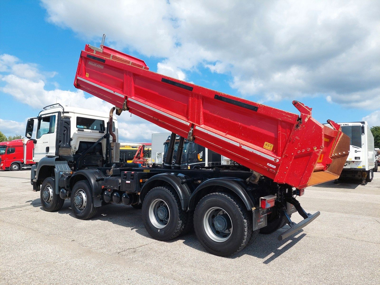 MAN TGS 35.460 BB Meiller Bordmatik 8x6 - Autocarro ribaltabile: foto 3 MAN TGS 35.460 BB Meiller Bordmatik 8x6 - Autocarro ribaltabile: foto 3