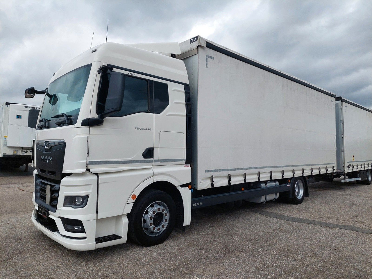 MAN TGX 18.470 LL + Gniotpol G-4080 120 m3 Durchbar - Camion centinato: foto 5 MAN TGX 18.470 LL + Gniotpol G-4080 120 m3 Durchbar - Camion centinato: foto 5