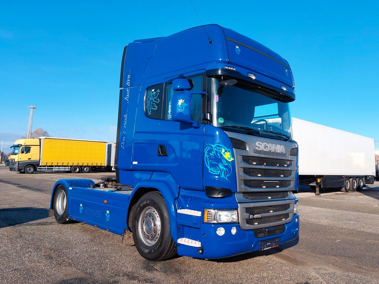 Scania R450 Retarder Luft/Luft Standklima Hydraulik - Trattore stradale: foto 2 Scania R450 Retarder Luft/Luft Standklima Hydraulik - Trattore stradale: foto 2