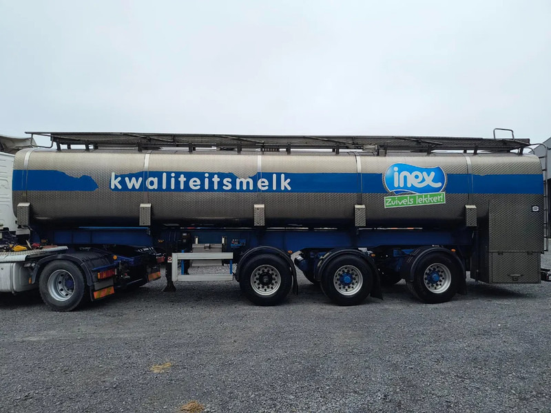 Mafa INSULATED INOX TANK 29000L 3 COMP - PUMP/COUNTER - 2 STEERING AXLES - Semirimorchio cisterna: foto 2 Mafa INSULATED INOX TANK 29000L 3 COMP - PUMP/COUNTER - 2 STEERING AXLES - Semirimorchio cisterna: foto 2