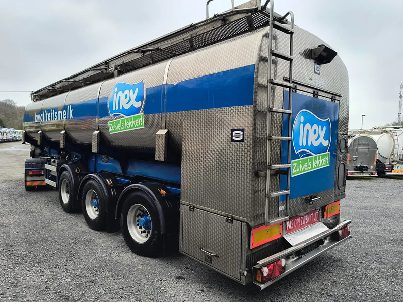 Mafa INSULATED INOX TANK 29000L 3 COMP - PUMP/COUNTER - 2 STEERING AXLES - Semirimorchio cisterna: foto 3 Mafa INSULATED INOX TANK 29000L 3 COMP - PUMP/COUNTER - 2 STEERING AXLES - Semirimorchio cisterna: foto 3
