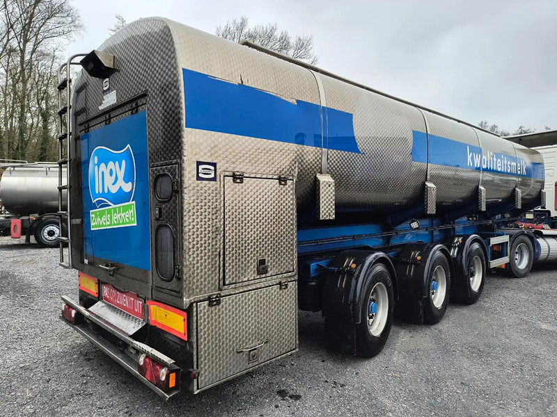 Mafa INSULATED INOX TANK 29000L 3 COMP - PUMP/COUNTER - 2 STEERING AXLES - Semirimorchio cisterna: foto 5 Mafa INSULATED INOX TANK 29000L 3 COMP - PUMP/COUNTER - 2 STEERING AXLES - Semirimorchio cisterna: foto 5
