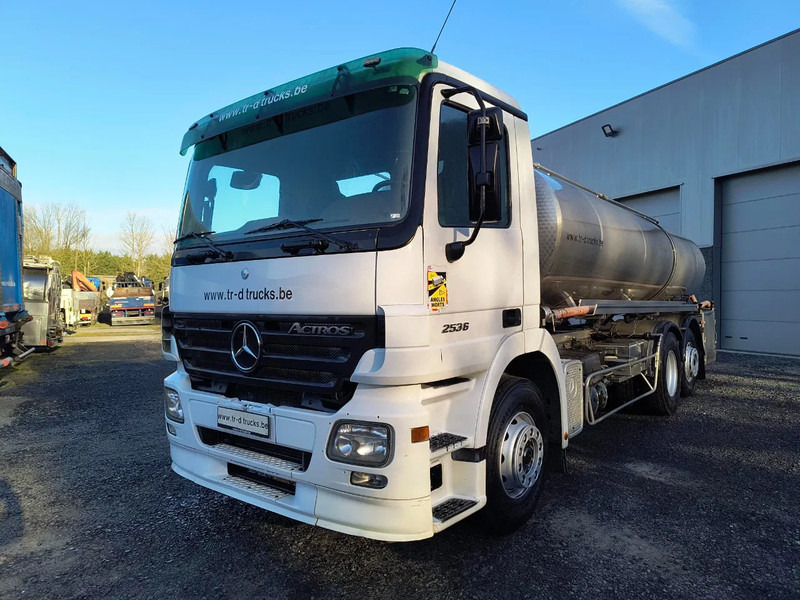 Mercedes-Benz Actros 2536 15500L INSULATED INOX TANK - 1 COMP - Camion cisterna: foto 1 Mercedes-Benz Actros 2536 15500L INSULATED INOX TANK - 1 COMP - Camion cisterna: foto 1