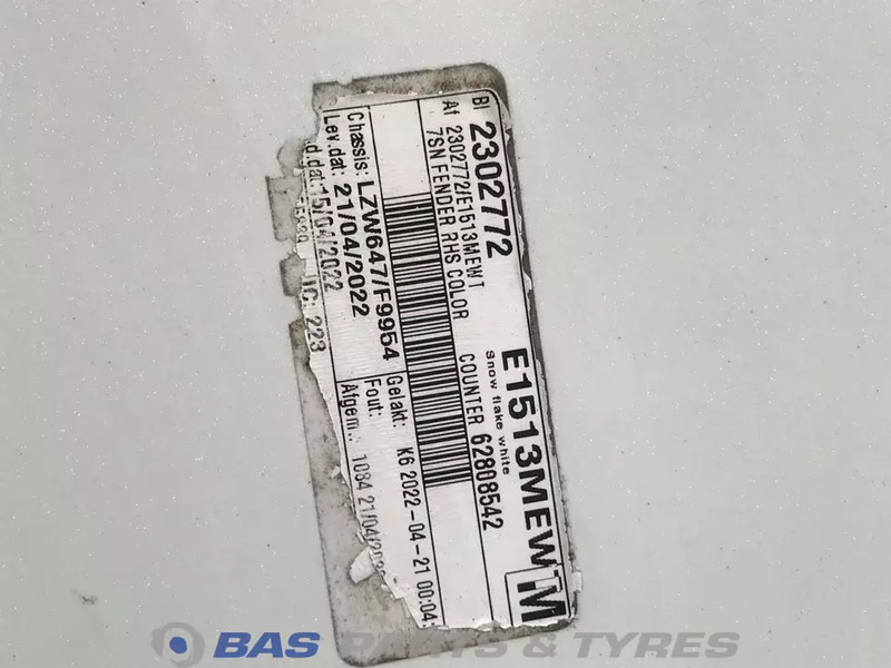 DAF XF G2 Zijfender DAF Sleeper High Cab L2H2 2302772 - Aero kit/ Spoiler per Camion: foto 3 DAF XF G2 Zijfender DAF Sleeper High Cab L2H2 2302772 - Aero kit/ Spoiler per Camion: foto 3