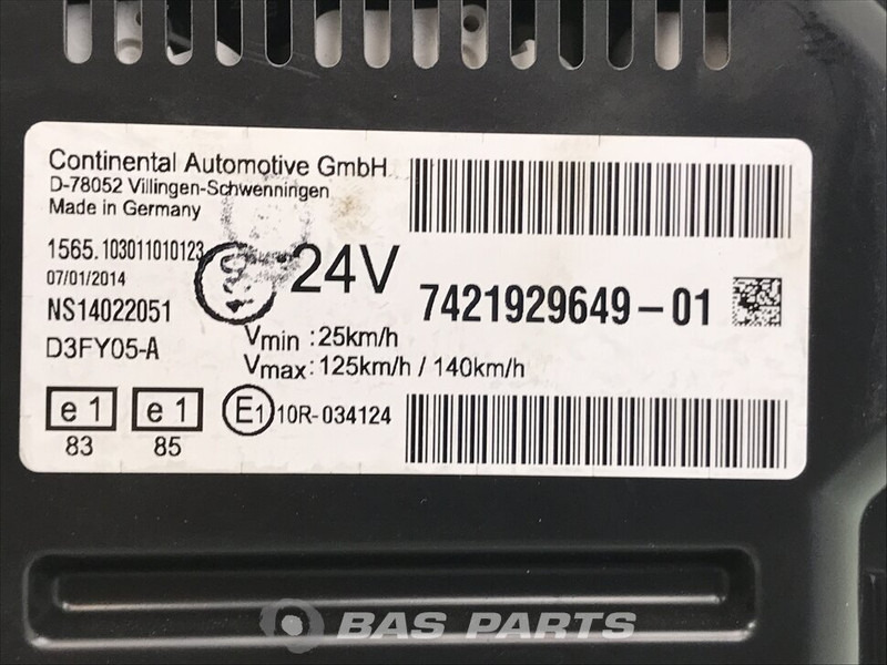 Renault D-Serie - Cruscotto per Camion: foto 3 Renault D-Serie - Cruscotto per Camion: foto 3