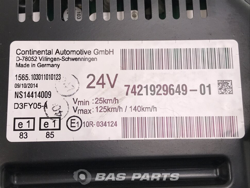 Renault D-Serie - Cruscotto per Camion: foto 3 Renault D-Serie - Cruscotto per Camion: foto 3