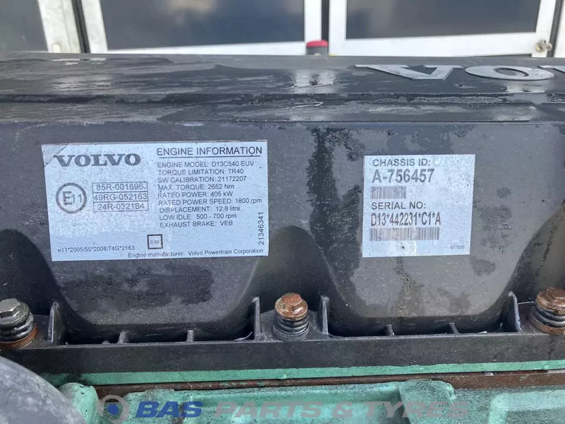 Volvo FH3 Motor Volvo D13C 540 C2 21625908 - Motore per Camion: foto 5 Volvo FH3 Motor Volvo D13C 540 C2 21625908 - Motore per Camion: foto 5