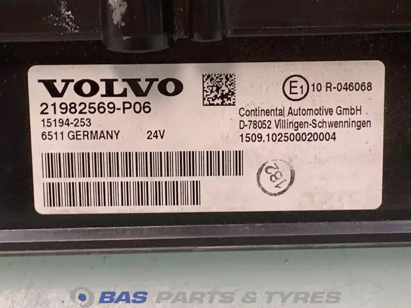 Volvo FH4 Combi-Instrument Volvo 21982569 - Cruscotto per Camion: foto 3 Volvo FH4 Combi-Instrument Volvo 21982569 - Cruscotto per Camion: foto 3