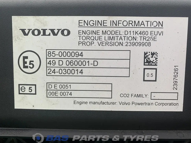 Volvo FM5 Motor Volvo D11K 460 K5 22611917 - Motore per Camion: foto 5 Volvo FM5 Motor Volvo D11K 460 K5 22611917 - Motore per Camion: foto 5