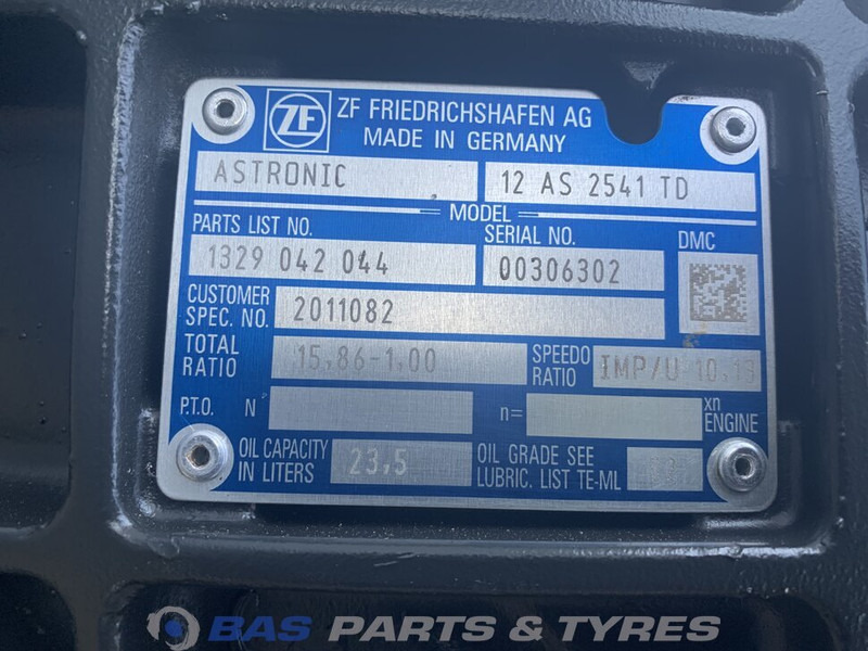 ZF XF106 DAF 12AS2541 TD AS Tronic Versnellingsbak 2011082 - Cambio per Camion: foto 5 ZF XF106 DAF 12AS2541 TD AS Tronic Versnellingsbak 2011082 - Cambio per Camion: foto 5