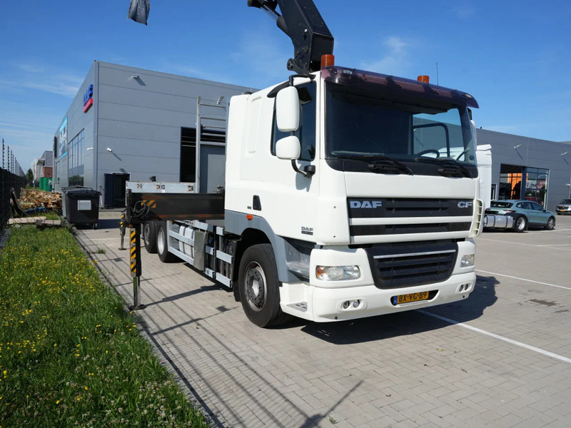 Camion con gru DAF CF 85 FAN Kraanwagen met bak, 47 t. HMF kraan: foto 15