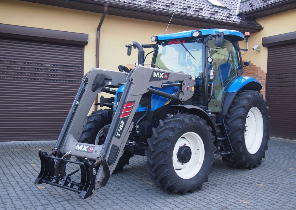 Ciągnik New Holland NH T6.140 2016 New Holland z Ładowaczem czołowym TUR - Trattore: foto 2 Ciągnik New Holland NH T6.140 2016 New Holland z Ładowaczem czołowym TUR - Trattore: foto 2