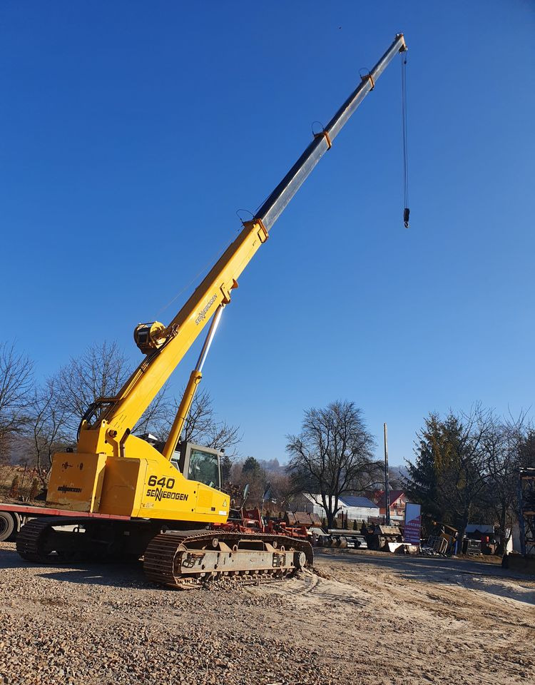Dźwigi, żurawie, podnośniki Sennebogen 640RH Dźwig 40t 30m - Gru cingolata: foto 2 Dźwigi, żurawie, podnośniki Sennebogen 640RH Dźwig 40t 30m - Gru cingolata: foto 2