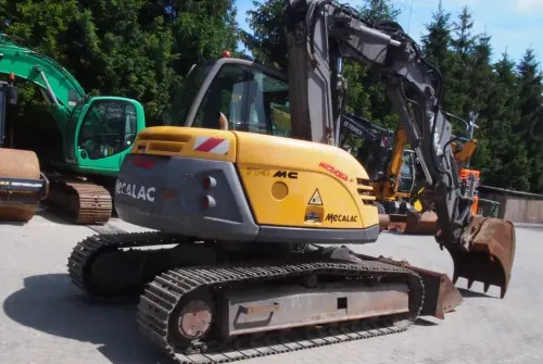 Escavatore cingolato Koparka gąsienicowa Mecalac MC 714 2009 Koparka Mecalac: foto 18