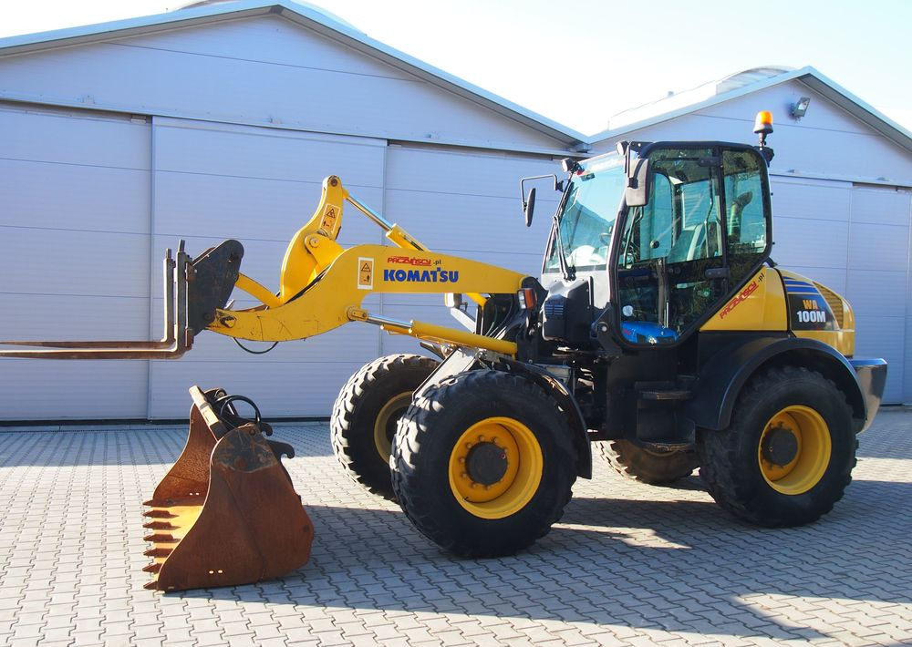 Ładowarka Komatsu WA100M 2007 Ładowarka Komatsu - Pala gommata: foto 5 Ładowarka Komatsu WA100M 2007 Ładowarka Komatsu - Pala gommata: foto 5