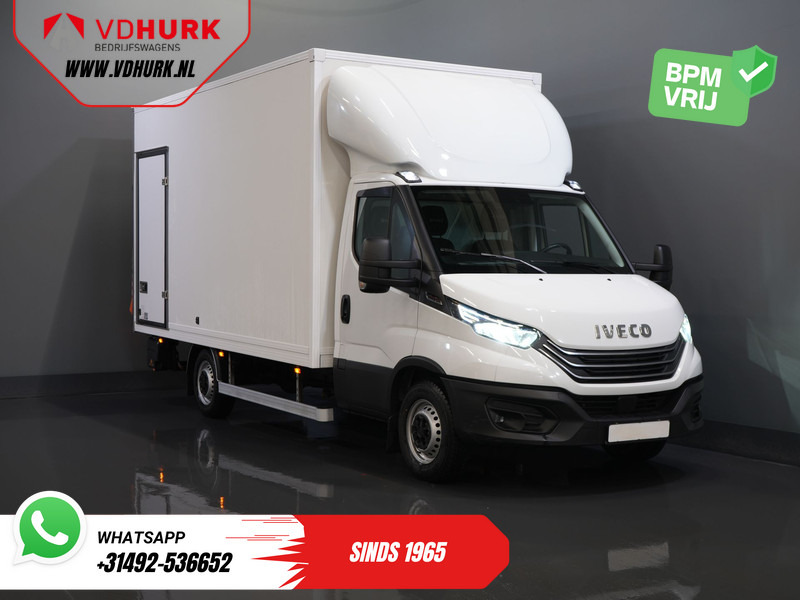 Iveco Daily 35S18HV 3.0 Aut. ZF BPM VRIJ! Bakwagen Laadklep/ LED/ Spoiler/ 3.5T Trekverm./ Gev.stoel/ Adapt.Cruise/ Navi/ Carplay/ Climate/ - Furgone box: foto 1 Iveco Daily 35S18HV 3.0 Aut. ZF BPM VRIJ! Bakwagen Laadklep/ LED/ Spoiler/ 3.5T Trekverm./ Gev.stoel/ Adapt.Cruise/ Navi/ Carplay/ Climate/ - Furgone box: foto 1