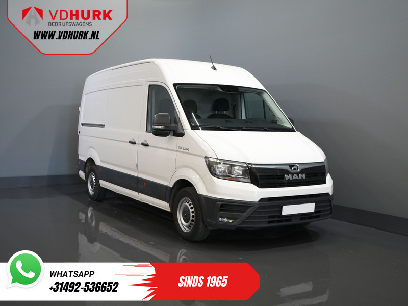 MAN TGE 3.140 140 pk 2.0 TDI DSG Aut. L3H3 EXPORT ONLY 270Gr.Deuren/ Gev.Stoel/ Navi/ Carplay/ Camera/ Cruise/ Trekhaak/ Airco - Furgone chiuso: foto 1 MAN TGE 3.140 140 pk 2.0 TDI DSG Aut. L3H3 EXPORT ONLY 270Gr.Deuren/ Gev.Stoel/ Navi/ Carplay/ Camera/ Cruise/ Trekhaak/ Airco - Furgone chiuso: foto 1