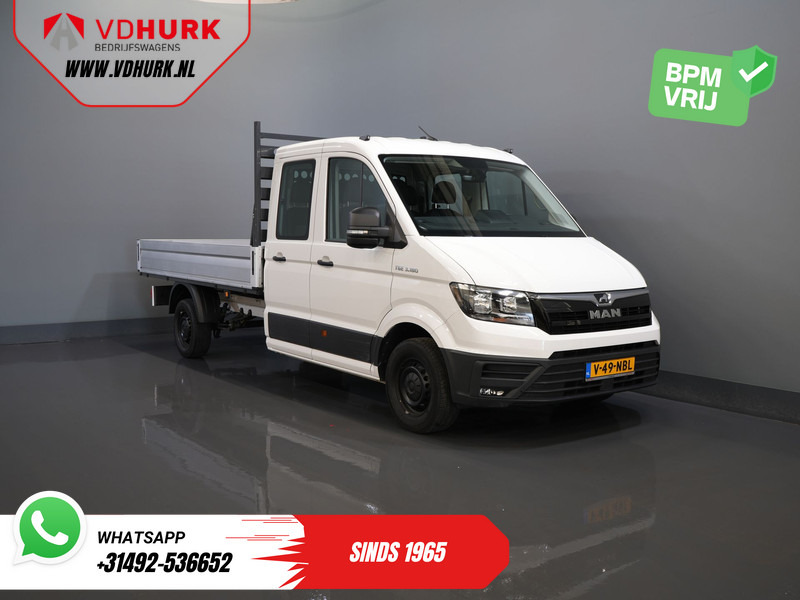 MAN TGE 3.180 DSG Aut. DC Dubbel Cabine BPM VRIJ! Open Laadbak 350x203/ 7 Pers./ Carplay/ Trekhaak/ Cruise/ 2.8t Trekverm./ Airco/ Pick - Furgone con cassone fisso, Furgone doppia cabina: foto 1 MAN TGE 3.180 DSG Aut. DC Dubbel Cabine BPM VRIJ! Open Laadbak 350x203/ 7 Pers./ Carplay/ Trekhaak/ Cruise/ 2.8t Trekverm./ Airco/ Pick - Furgone con cassone fisso, Furgone doppia cabina: foto 1
