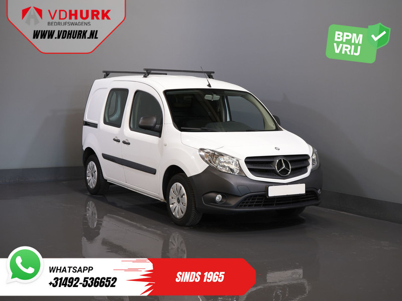 Mercedes-Benz Citan 108 CDI 75 pk BPM VRIJ EUR 6/ NL auto/ Airco/ PDC/ Dakdragers/ Radio - Furgoncino: foto 1 Mercedes-Benz Citan 108 CDI 75 pk BPM VRIJ EUR 6/ NL auto/ Airco/ PDC/ Dakdragers/ Radio - Furgoncino: foto 1