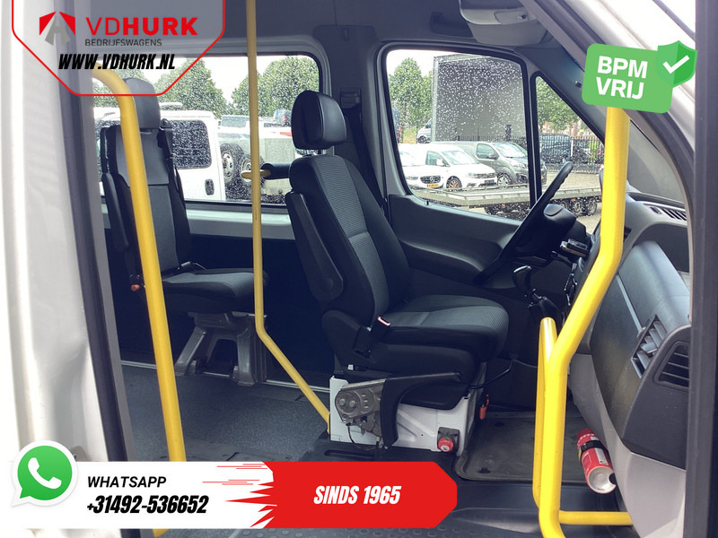 Minibus, Pulmino Mercedes-Benz Sprinter 313 2.2 CDI L3H2 €10.572 Incl. BTW BPM VRIJ! EXPORT ONLY Combi/ 9 Persoons/ Kombi/ 9P/ Airco/ Rolstoellift: foto 11